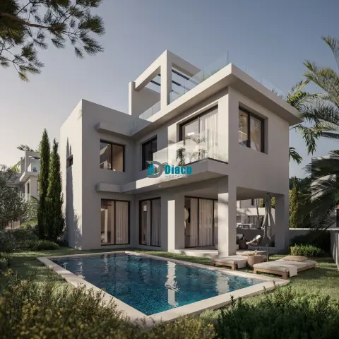 Under Construction Three Bedroom Villa in Pernera Area